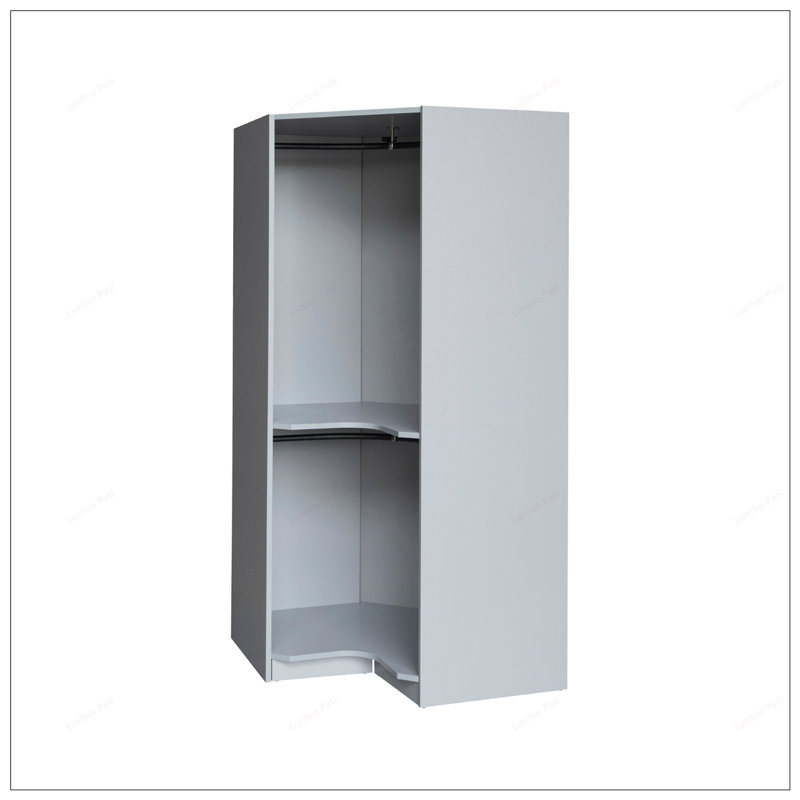 Garde-robe polyvalente peu encombrante avec rangement de qualité supérieure et polyvalente, parfaite pour les maisons modernes