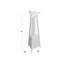 Lundon 42000 Propane Standing Patio Heater