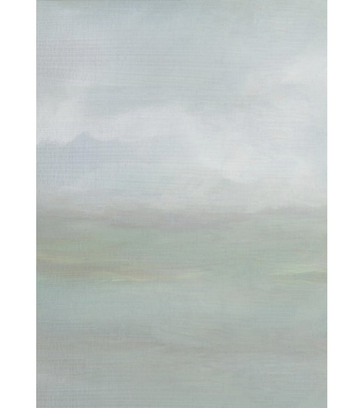 Panneau d'huile Rough Seas 5, H 51 po x l 40 po, Noir