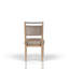 Ensemble de 2 chaises carrées / caramel
