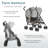 Dream On Me Twin Venture Umbrella Stroller -115616391