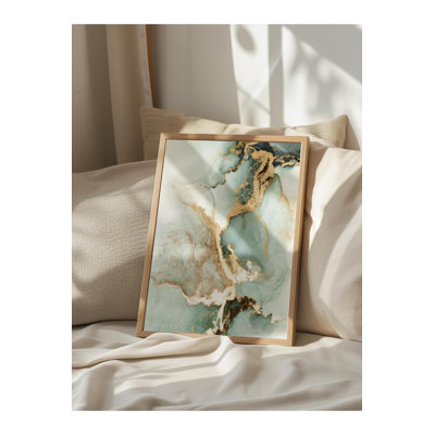 Peinture décorative encadrée