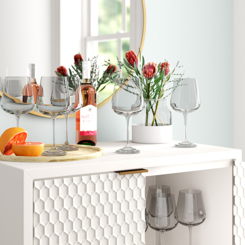 Houde 22oz. Crystal Red Wine Glass Set