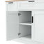 Buffet de rangement multifonctionnel, table de salle à manger extensible, tablettes réglables, support coulissant à 3 niveaux, rangement pour îlot de cuisine pour la cuisine, la salle à manger, le salon-1273997321