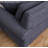 Upholstered L-Shaped Sectional Reversible