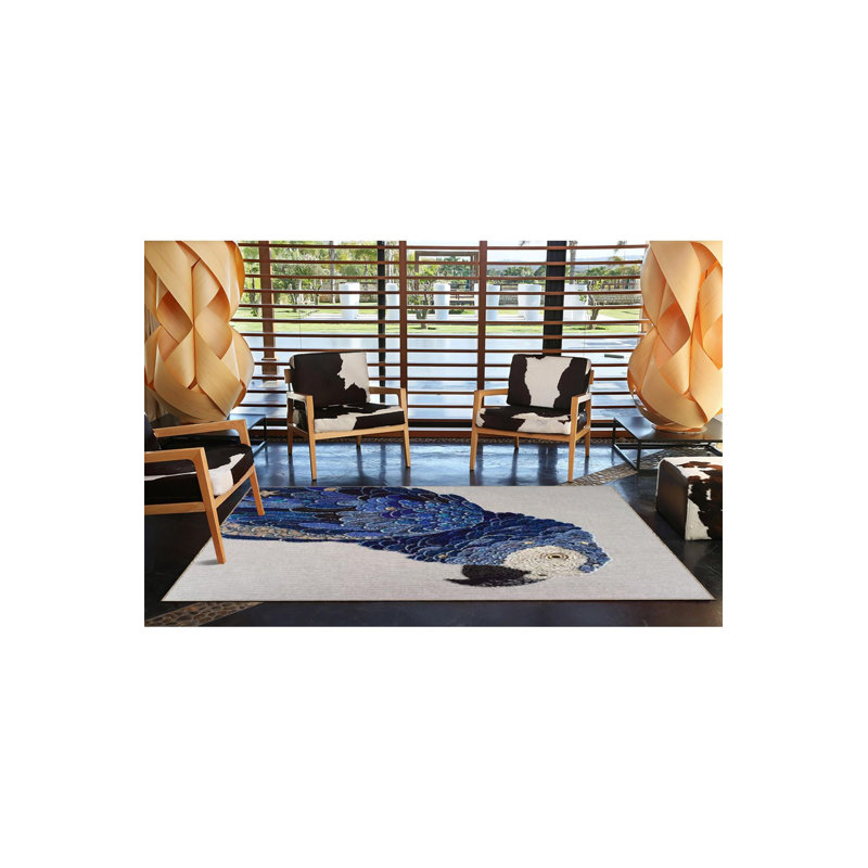 Tapis beige lavable à la machine, Tapis de couloir 3 pi 3 po x 6 pi 7 po