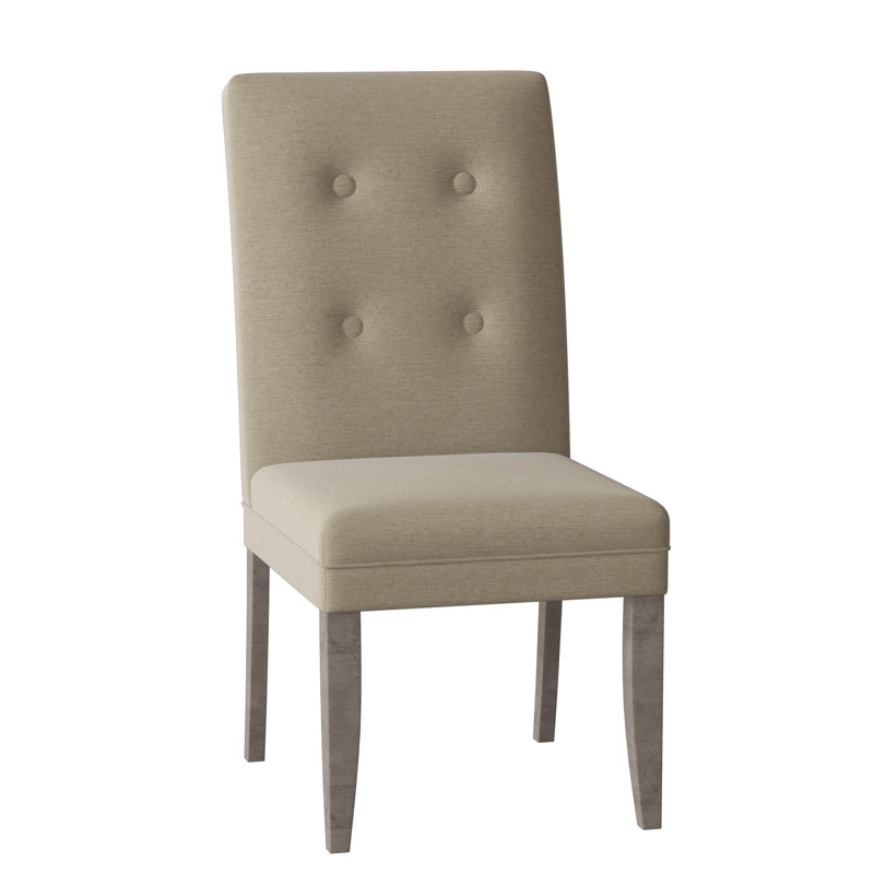 Chaise d'appoint rembourrée Halene, Gris vieilli, 5611-121