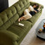 Coussin de canapé modulaire en chenille vert-1519830477