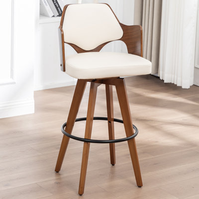 Swivel Upholstered Counter Stool