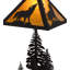 Rustic Lodge Table Lamp