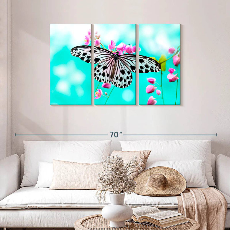 Butterfly Elegance, 28" H x 45" W