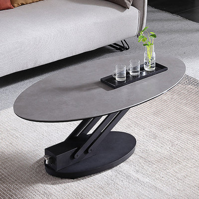 Modern Simple Lift Rock Slab Tea Table