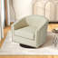 75.2Cm Wide Tufted Swivel Barrel Chair-926794886