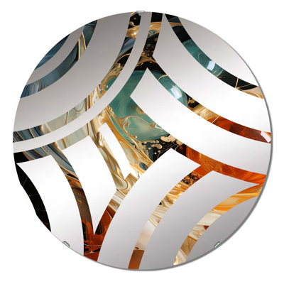 Brosine - Centre Wave Decorative Mirror