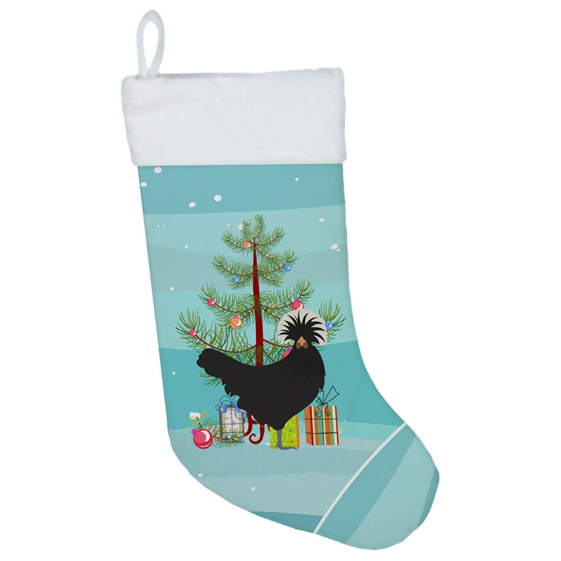 Poland Chicken Christmas Stocking