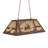 33" Long Elk At Lake Oblong Pendant-382693096-382693076-382693086