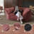 Oversized Velvet Lazy Sofa, Immersive Large Bean Bag, Leisure Chaise Lounge Couch Compression
