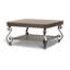 Connor - Outdoor Coffee Table w/ Solid Bluestone Top & Hand Painted Aluminum Base
