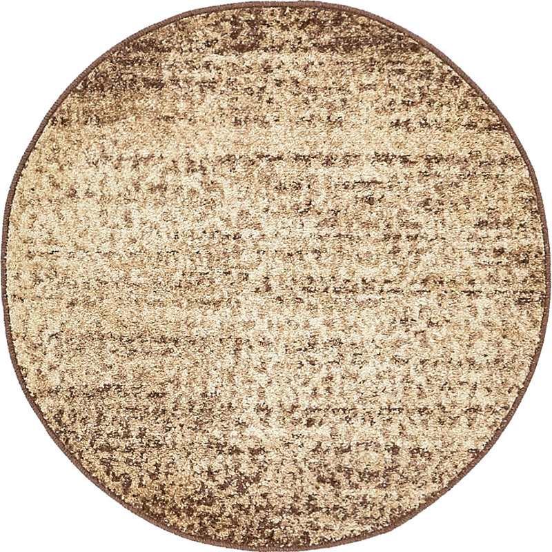 Abstract Area Rug, Round 99cm