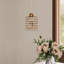 1 - Light Natural Dome Pendant
