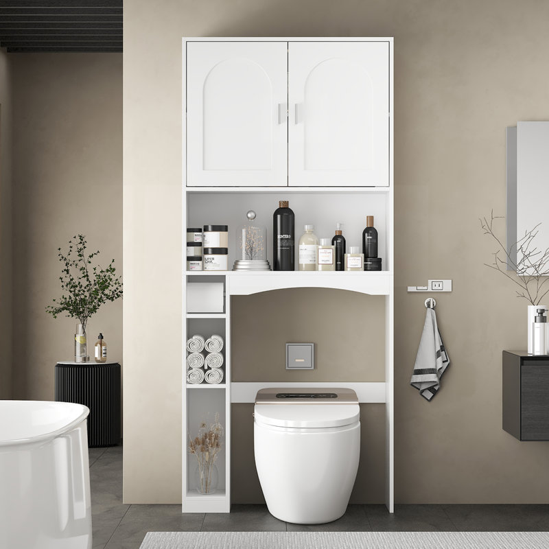 Freestanding Over-The-Toilet Storage With Modern Design
