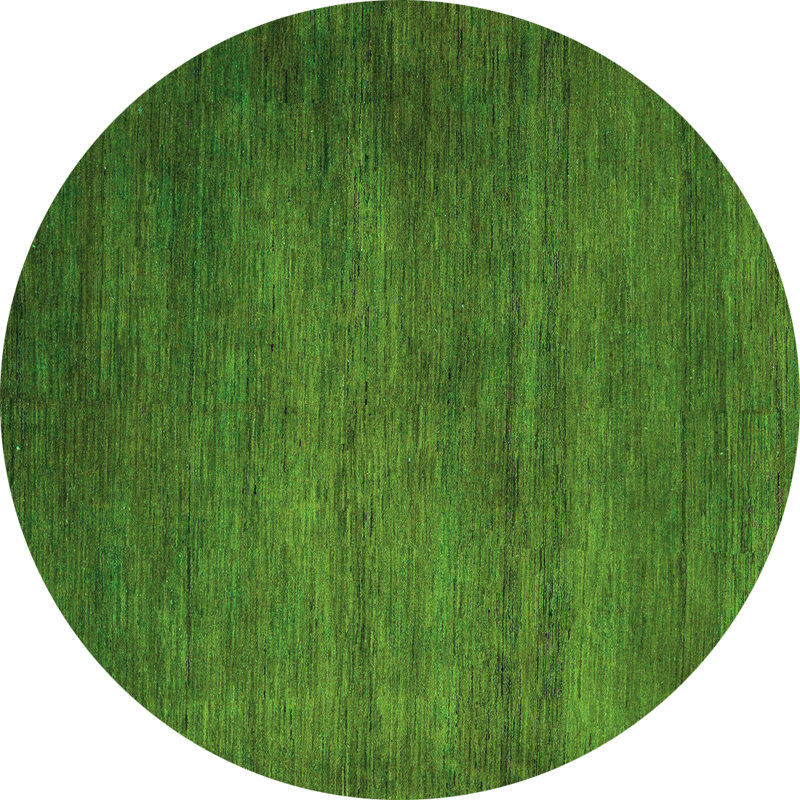 Abstract Indoor Rug, Round 5'