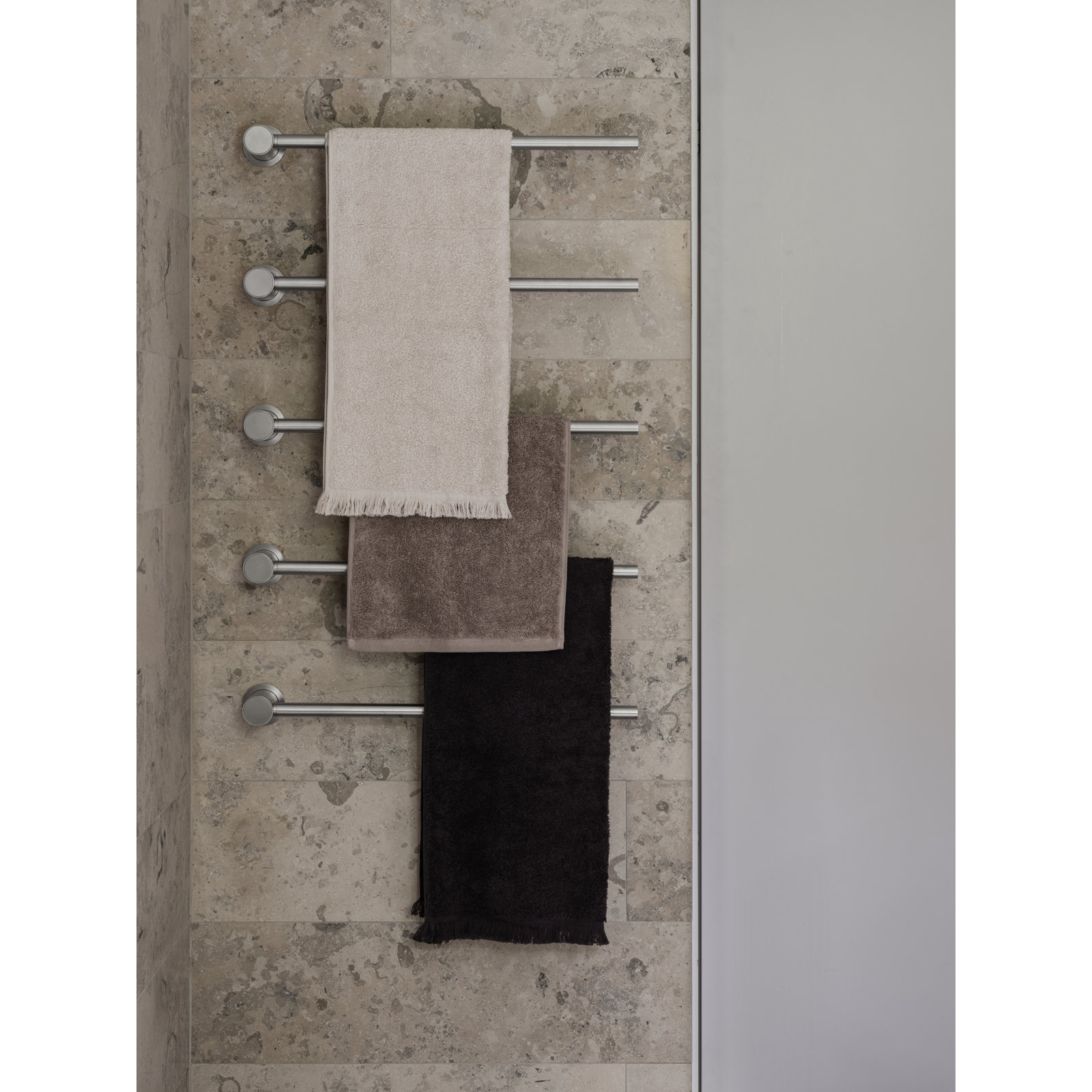 RIVA 100% Organic Cotton Hand Towel, Moonbeam-Cream