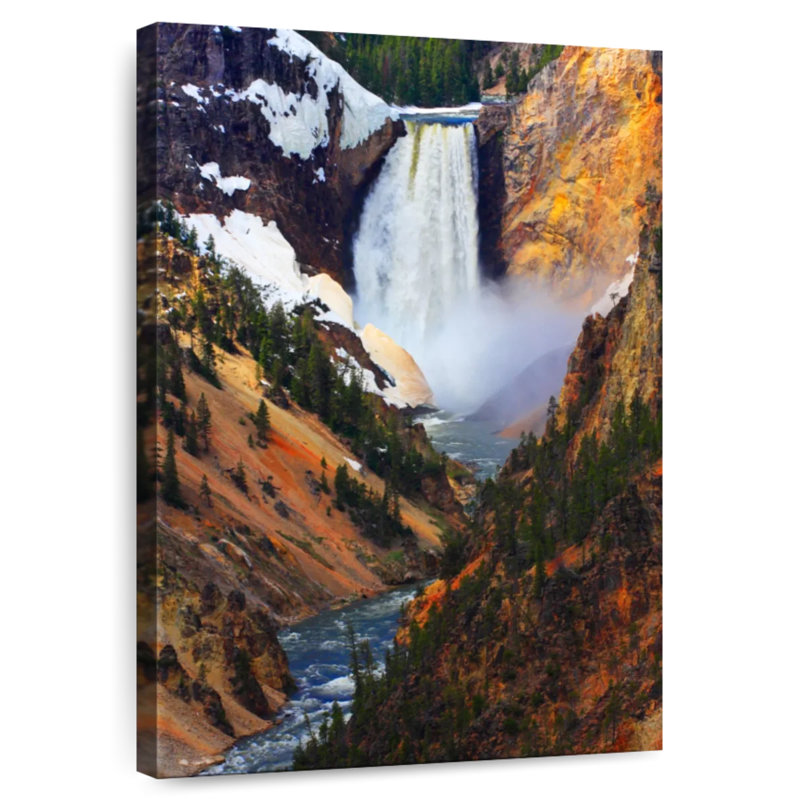 Chute d'eau Alvord Artist Point, H 39 po x l 26 po