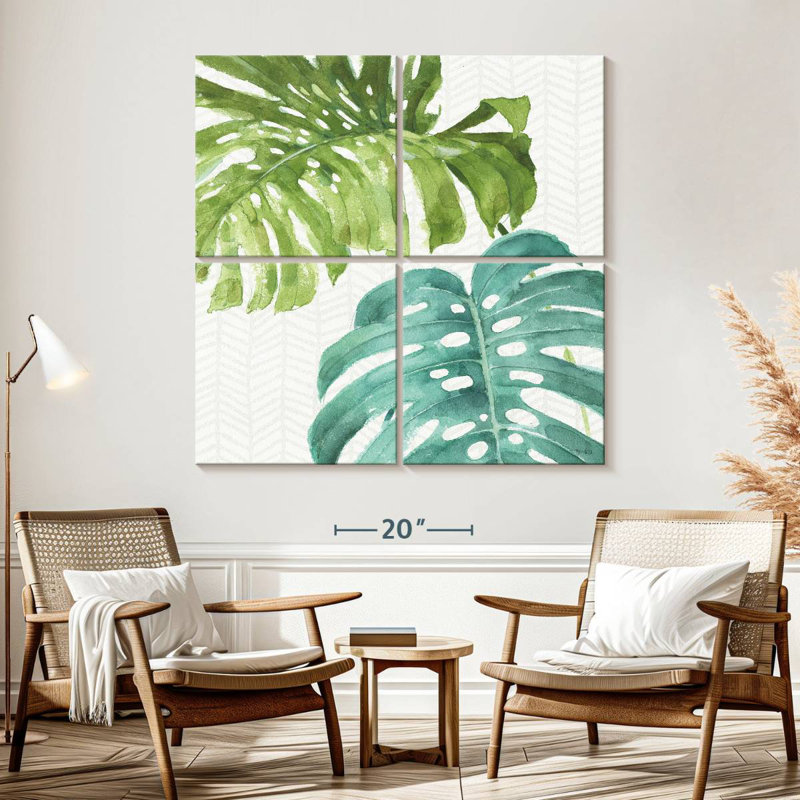 Harnek Mixed Greens XLV III, H 57 po x l 57 po