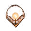 Rustic Lodge 2 - Light Flush Mounted Sconce