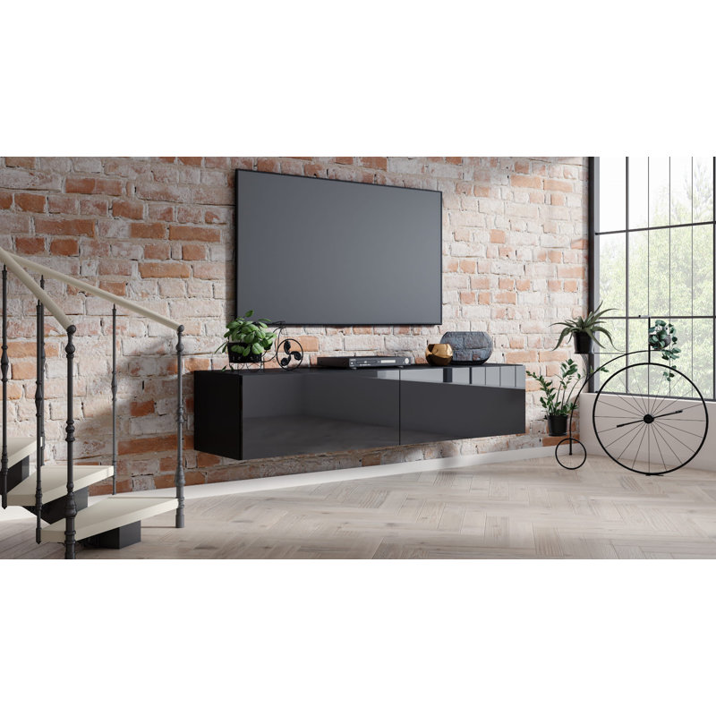 TV Stand for TVs up to 55", Black