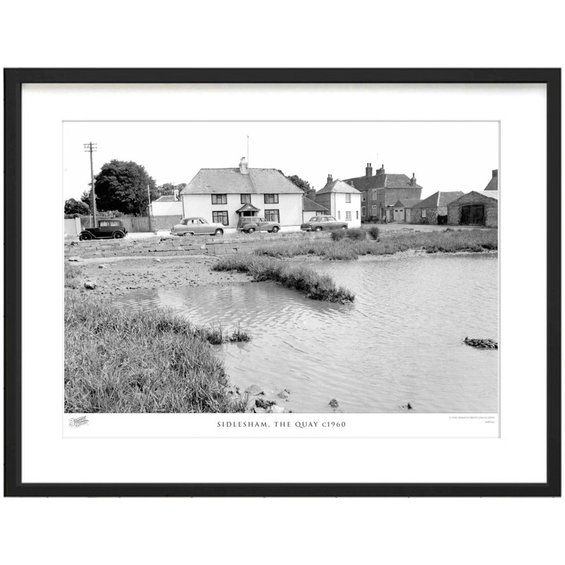 Sidlesham, The Quay C1960 by Francis Frith - Single Picture Frame Print, 60cm H x 80cm W x 2.3cm D