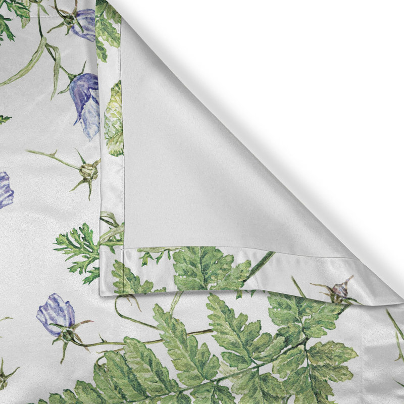 Semi Sheer Curtain Pair