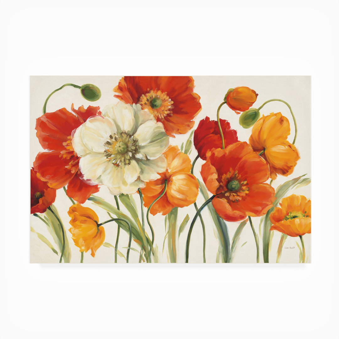 All-Weather Canvas Plants & Flowers Wall Decor Red Barrel Studio® 