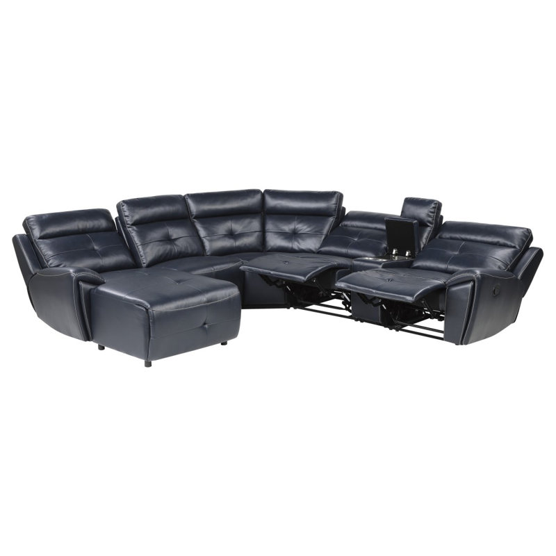 Canapé modulaire inclinable 6 pièces Dolphus
