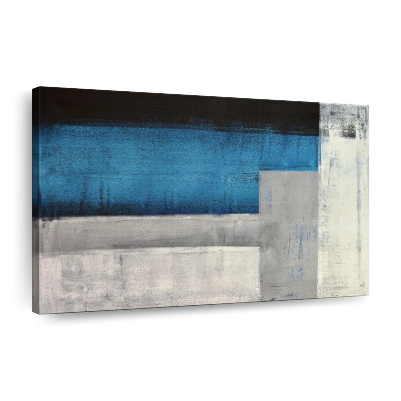 «Abstract Modern Abstract», reproduction sur toile, H 8 po x l 12 po x P 1 po