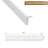 Replacement 21.25" Sidesplash In White Engineered Marble