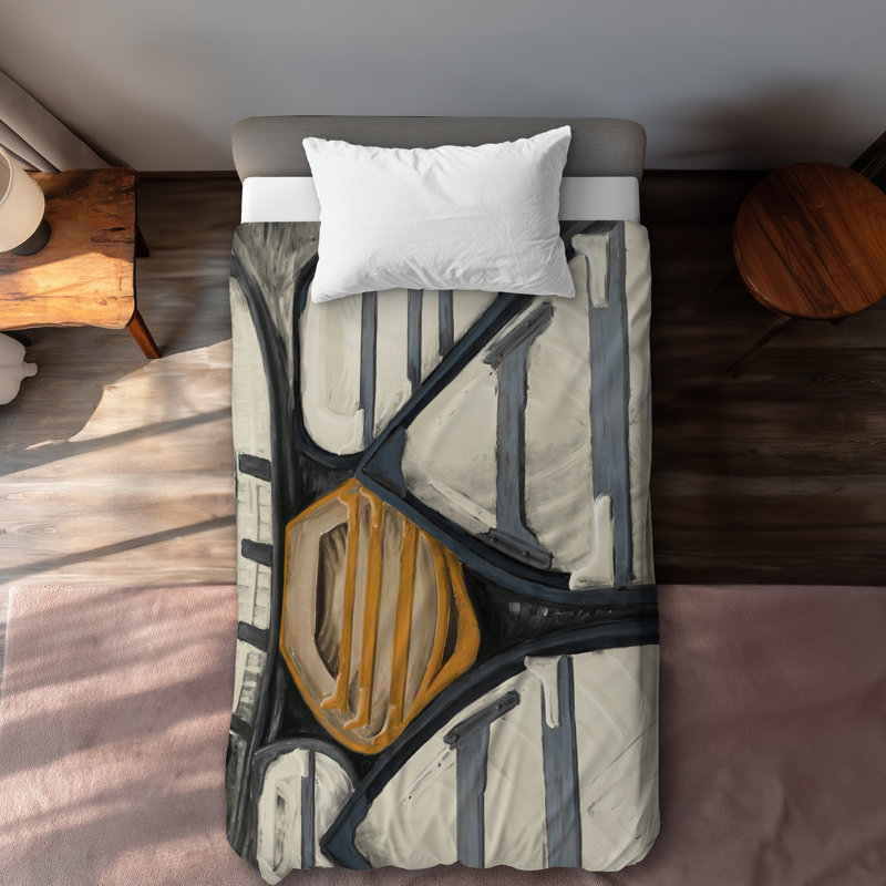 Canoes Blue Bathroom Duvet Cover | Stylish Home Decor