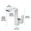 G Series Single Hole Bathroom Faucet with Drain Assembly-31300326