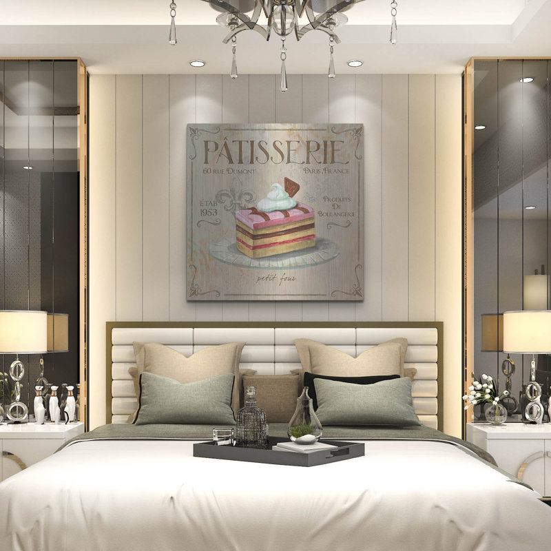  «Patisserie 2» par Fiona Stokes-Gilbert, art mural en métal, 36 po x 36 po, H 36 po x l 36 po