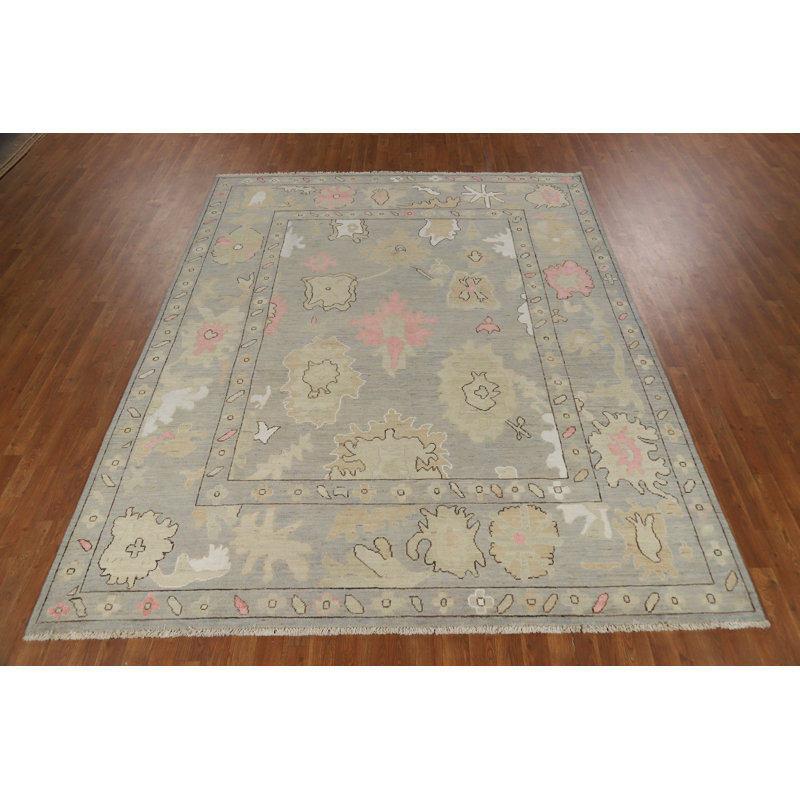 Tapis turc fait à la main Oushak 8 x 10