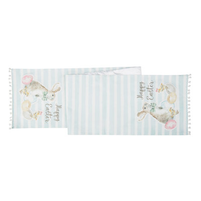 Fenster No Pattern Cotton Table Runner