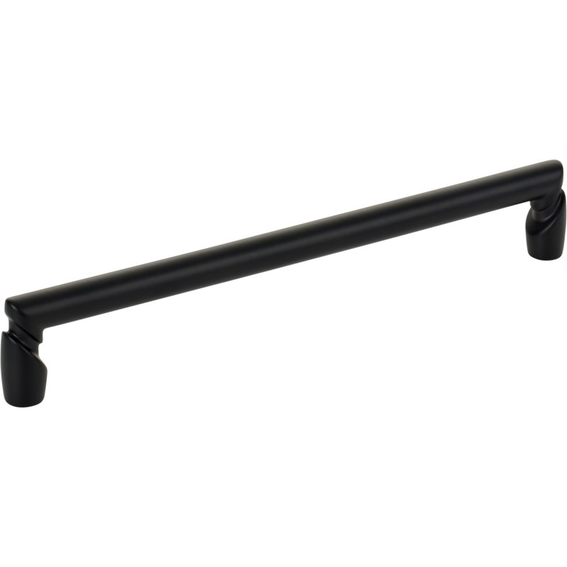 Florham Bar Pull, Flat Black, 7 9/16" Center to Center