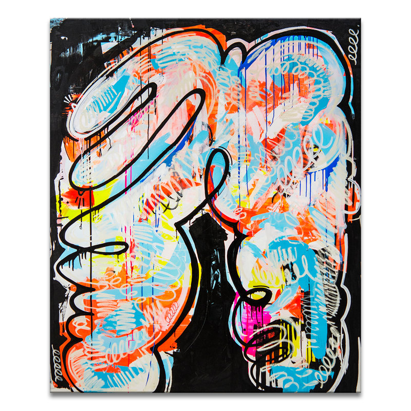 Love Your Body by Alejandra Linares - Wrapped Canvas Painting
