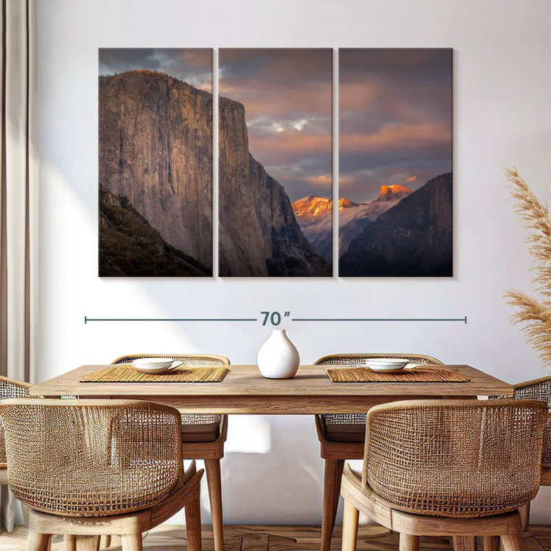 Alvord El Capitan Sunset Sky, 42" H x 65" W