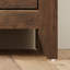 Table de chevet 22 po brun rustique