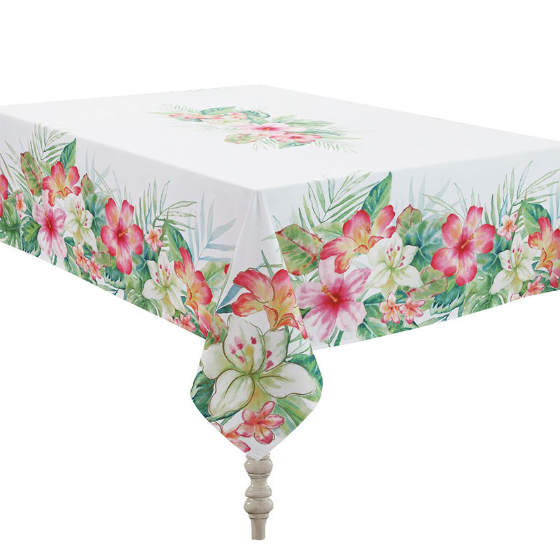 Nappe Florale, 70 po x 144 po