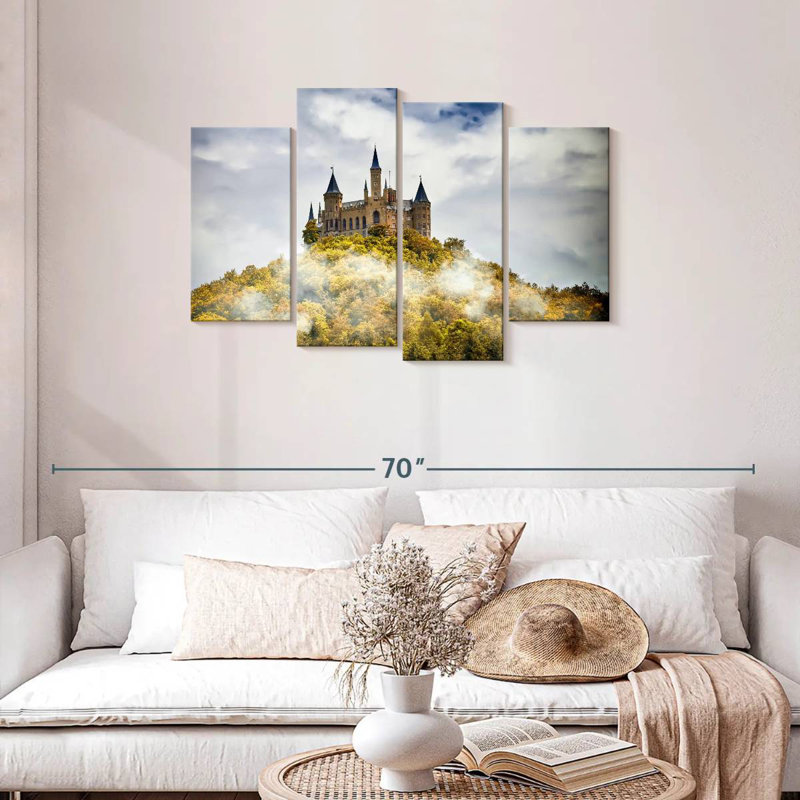 Lilie Hohenzollern Castle, H 27 po x l 43 po