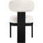 Chaise rembourrée en tissu texturé Lorello-75291333-74080301