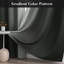 Rideaux 100% occultants, rideaux obscurcissant avec œillets pour chambre à coucher-642690450-642690455